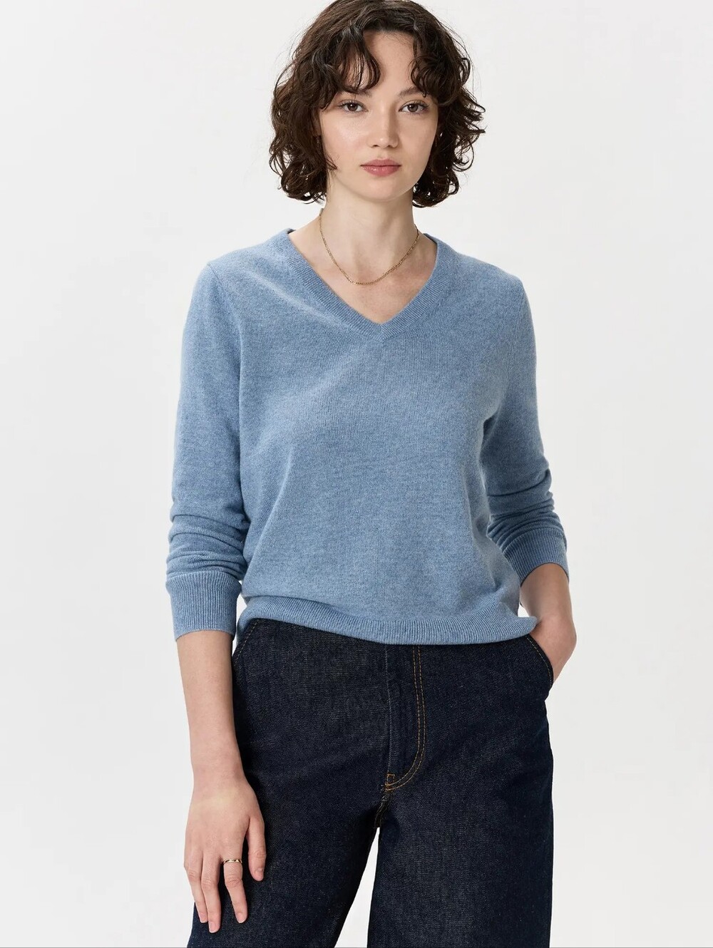 QUINCE 100% Mongolian Cashmere Sweater - Size L - NWOT